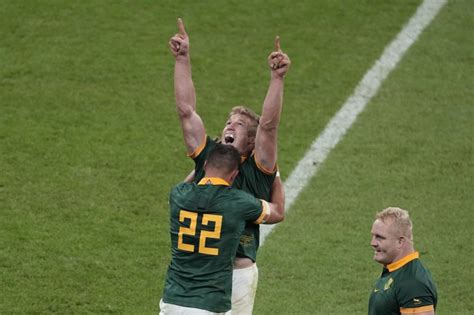 Resilient Springboks ruin host France’s dream in the quarterfinals at the Rugby World Cup